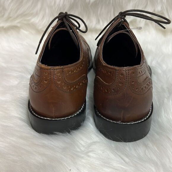 Nunn Bush Norcross cap toe oxfords mens 9 M B23 - Picture 7 of 9